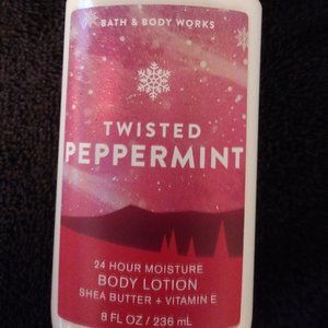8 oz Twisted Peppermint Body Lotion by Bath & Body Works